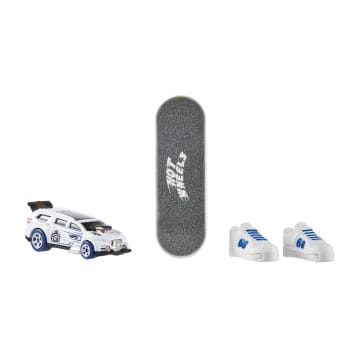 Hot Wheels Skate Veículo de Brinquedo Skateboard de Coleção SPEED SHREDDER™ + NITRO TAILGATER™ com Diecast - Image 3 of 4