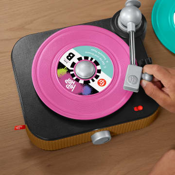 Fisher-Price Mon Premier Tourne-Disque, Musical, Jeu à Faire Semblant - Imagen 4 de 5