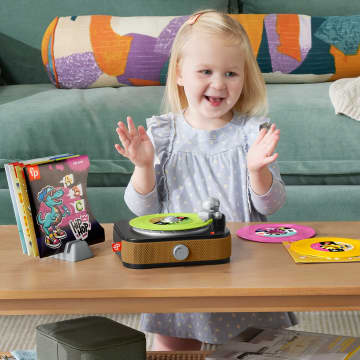 Fisher-Price Mon Premier Tourne-Disque, Musical, Jeu à Faire Semblant - Imagen 2 de 5