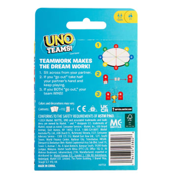 Uno-Jeu de Cartes Teams-en Équipes Pour Toute La Famille - Image 6 of 6