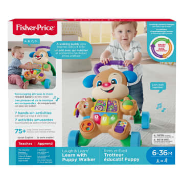 Fisher-Price Laugh & Learn Smart Stages Learn With Puppy Walker - English & French Version