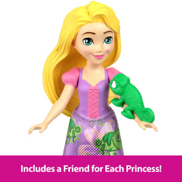 Disney Princess & Friends Set With 5 Small Dolls in Sparkling Outfits & 5 Friend Figures - Imagen 3 de 6