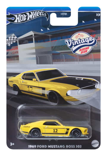 Hot Wheels Themed Veículo de Brinquedo Ford Mustang Boss 302 Vintage