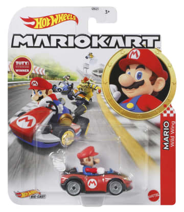 Hot Wheels Mario Kart Vehículo de Juguete Mario Wild Wing - Image 4 of 4