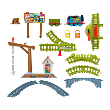 Thomas e Seus Amigos Pista de Brinquedo Entrega de Pintura - Imagen 5 de 6