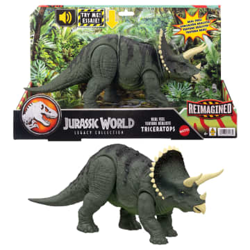 JURASSIC WORLD LEGACY COLLECTION REIMAGINED Real Feel Triceratops