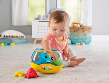 Fisher-Price Laugh & Learn Magical Lights Fishbowl Baby & Toddler Musical Learning Toy - Image 2 of 6