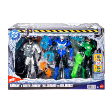 DC Batman & Green Lantern (Hal Jordan) vs Mr. Freeze 2-Pack | Mattel
