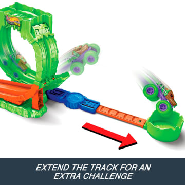 Hot Wheels Monster Trucks Mutant Chaos Loop Challenge Playset | Mattel