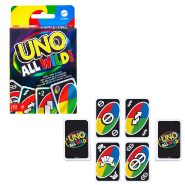 UNO Juego de Cartas All Wild