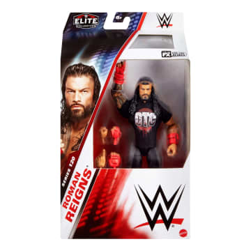 WWE Elite Roman Reigns Action Figure, Series #120, 6-Inch Collectible With Articulation & Accessories - Image 6 of 6