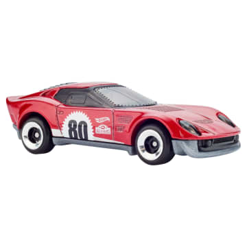 Hot Wheels Core Mattel 80Th Anniversary 5-Pack Of 1:64 Scale Toy Cars With Collectible Deco - Image 5 of 6