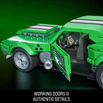 Mattel Brick Shop Hot Wheels Custom ’68 Camaro Building Toy Kit (289 Pieces), For Collectors - Image 6 of 6