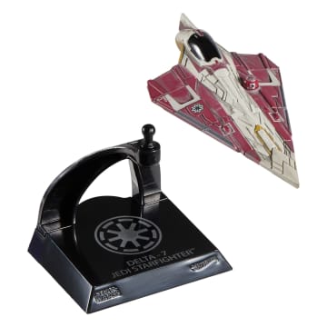 Hot Wheels Collector Veículo de Brinquedo Star Wars Jedi Starfighter - Imagen 5 de 6