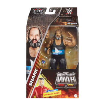 WWE Monday Night War Elite Collection Shark Action Figure & Accessories 6-Inch Collectible Set - Imagen 3 de 6