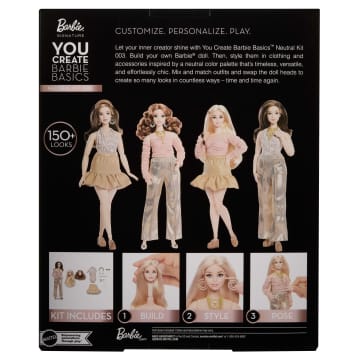 BARBIE YOU CREATE BARBIE BASICS™ Neutral Kit | Mattel