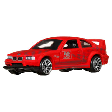 Hot Wheels Silver Series Mattel 80Th Anniversary 8-Pack, Set Of 8 1:64 Scale Toy Cars & Trucks - Image 4 of 7