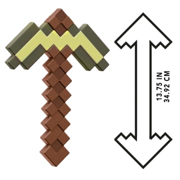 Minecraft Role-Play Toy Accessory Collection, Pixelated Design - Imagen 5 de 6