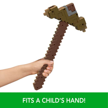 MINECRAFT Click and Switch Sword and Pickaxe Roleplay | Mattel
