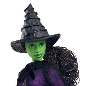 Universal Pictures’ Wicked Deluxe Elphaba Fashion Doll & Accessories With Braided Hair & Posability - Image 3 of 6