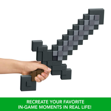 Minecraft Role-Play Toy Accessory Collection, Pixelated Design - Image 3 of 6