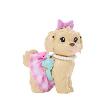 Barbie Fashion & Beauty Muñeca Looks Iguales Malibú y Perrito - Imagem 5 de 6