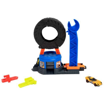 Hot Wheels City Downtown Tire Shop | Mattel