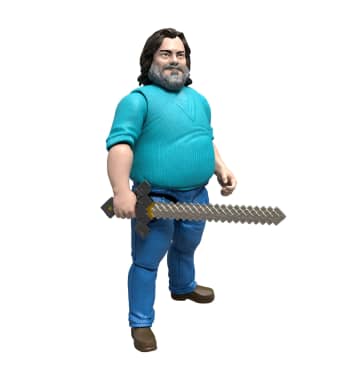Minecraft o Filme Figura de Ação Steve de 4 polegadas - Imagen 5 de 6