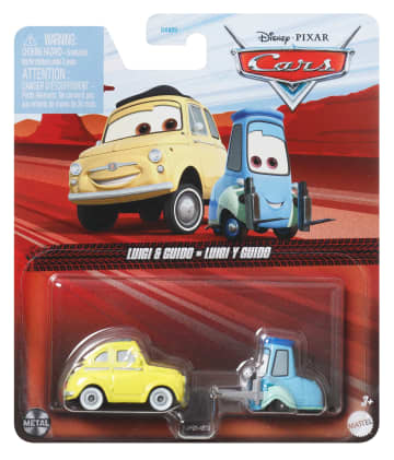 Cars de Disney y Pixar Diecast Vehículo de Juguete Luigi Y Guido - Image 7 of 7