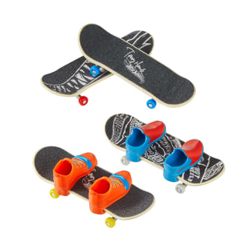 Hot Wheels Skate Veículo de Brinquedo Embalagem de Skates com Tênis Tony Hawk Pássaros - Imagem 3 de 6