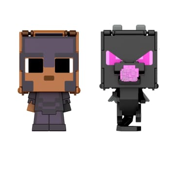 Minecraft Flippin' Figs Coffret de 2 Sunny et Dragon de L’ender - Imagen 6 de 6