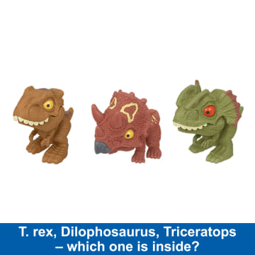 Jurassic World Crushivores Unboxing Mini Dinosaur With Multiple Surprises & Compounds