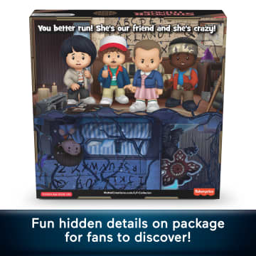 Little People Collector Stranger things Castle Byers Special Edition Set, 6 Figures