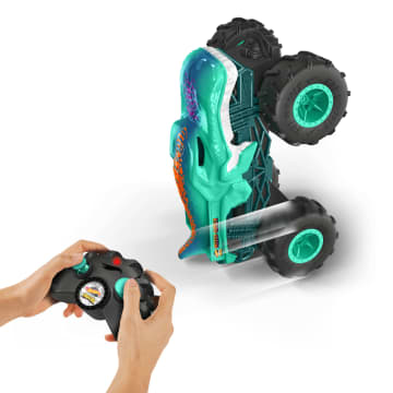 Hot Wheels Monster Trucks 1:24 Scale MEGA-Wrex RC Vehicle - Imagem 3 de 6