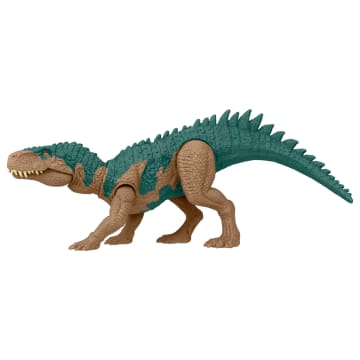Jurassic World Danger Pack Rauisuchus Action Figure Toy, Posable With Physical & Digital Play - Imagem 4 de 5