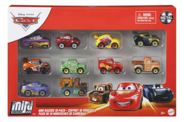 Disney Pixar Cars Mini Racers Variety 10-Pack | Mattel