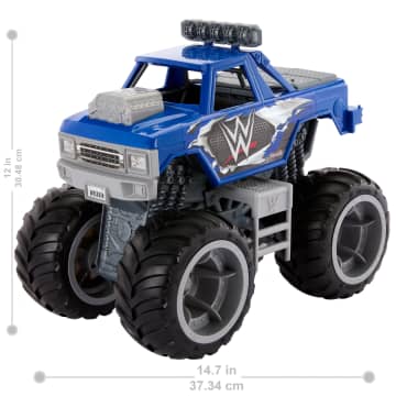 WWE Vehicle Wrekkin Slam Crusher Monster Truck - Image 6 of 6