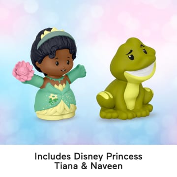 Disney Princess Tiana & Naveen Little People Toddler Figure Set, 2 Pieces - Image 3 of 6