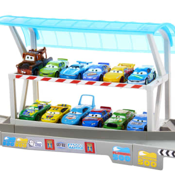 Disney And Pixar Cars Ultimate Florida Speedway Track Set With 1 Car - Imagem 4 de 6
