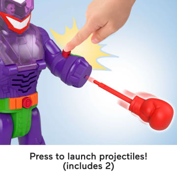 Imaginext DC Super Friends The Joker Robot Toy With Lights Sounds And Insider Figure, Preschool Toys - Image 4 of 6