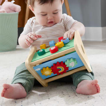 Fisher-Price Juguete para Bebés Triángulo de Actividades de Madera - Imagen 2 de 6