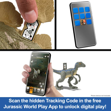 Jurassic World Gigantic Trackers Neovenator Dinosaur Action Figure Toy, Large Species - Image 3 of 6
