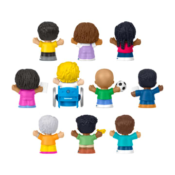 Fisher-Price Little People Classroom Figures 10-Piece Set For Toddler & Preschool Pretend Play - Imagem 4 de 4