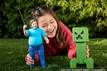 Minecraft La Película Figura de Acción Steve de 12 pulgadas - Image 2 of 6