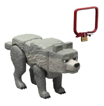 Minecraft o Filme Figura de Ação Lobo de 4 polegadas - Imagen 6 de 6