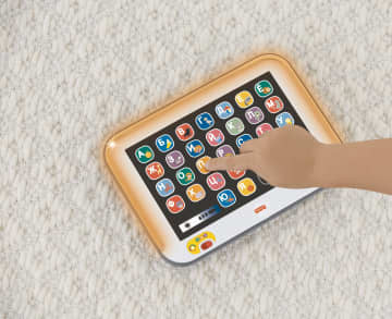 Fisher-Price Aprender e Brincar Brinquedo para Bebês Tablet De Aprendizagem Cresce Comigo