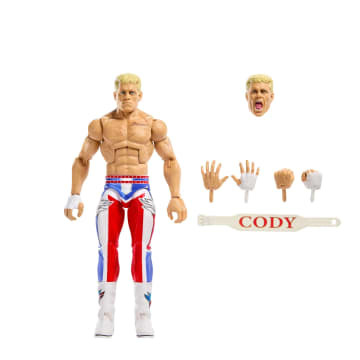 WWE Elite Collection Top Picks Cody Rhodes Action Figure & Accessories, 6-Inch Collectible Set