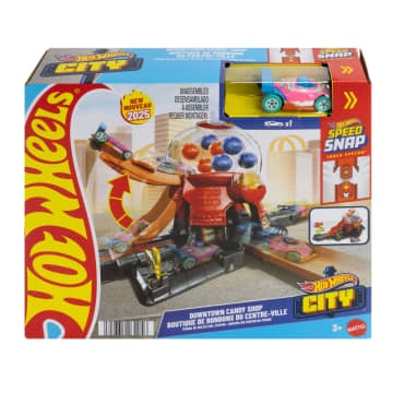 Hot Wheels City Pista de Brinquedo Loja de doces - Imagem 6 de 6