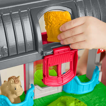 Fisher-Price-Little People-L’Écurie des Joyeux Chevaux Avec 6Éléments - Imagen 4 de 6