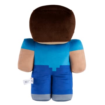 Minecraft Steve 16-in Scale Jumbo Plush Figure, Pixelated Design - Image 6 of 6